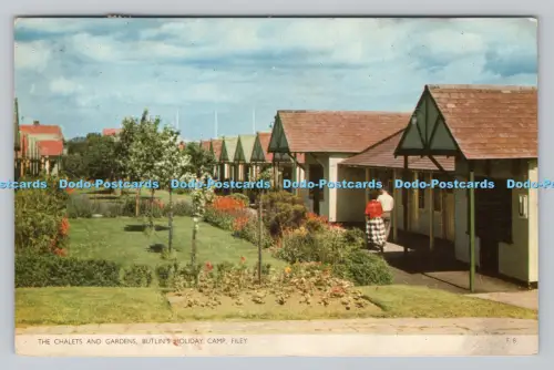 R809343 Filey. Butlin Holiday Camp. Die Chalets und Gärten. Jarrold. Norwich. E