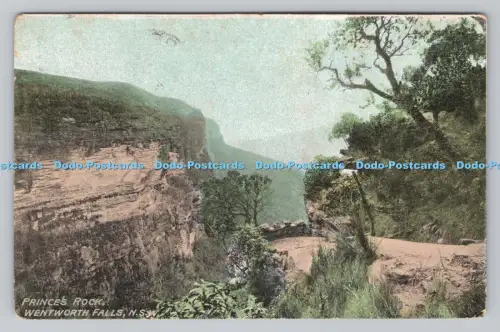 R809346 Wentworth Falls. N. S. W. Princes Rock. 1908