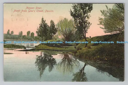 R809348 Penrith. Nördlich von Gow Creek. Nepean River. A. Richter. 1907