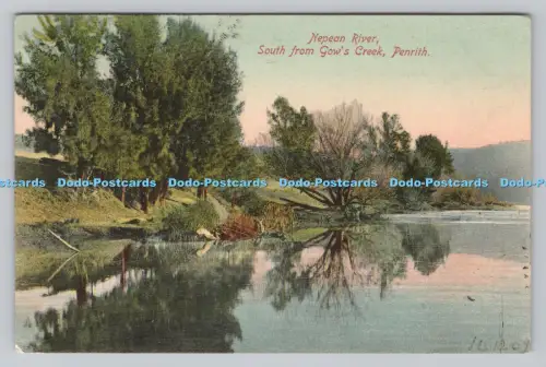 R809350 Penrith. Südlich von Gow Creek. Nepean River. A. Richter. 1907