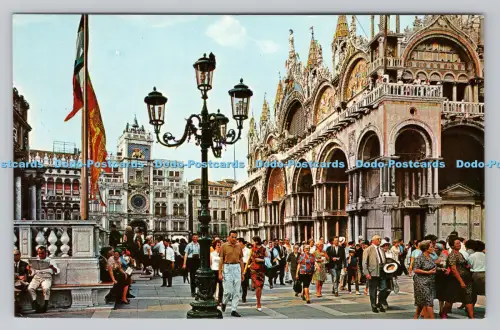 R811404 Venezia. Basilika S. Mark und Uhrturm. Tecnograf Spa