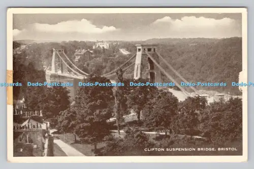 R807638 Bristol. Clifton Suspenison Bridge