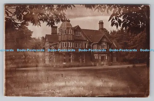 R809370 unbekanntes Haus. Postkarte