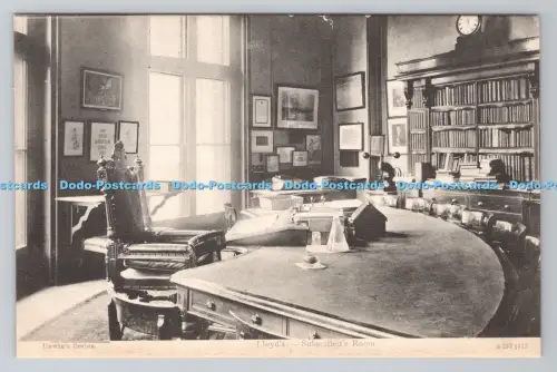 R806061 Lloyd. Abonnentenraum. Unwin Bros