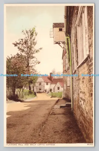 R807654 Flatford Mill und Willy Lott Cottage. Photochrom. Tunbridge Wells. Kent