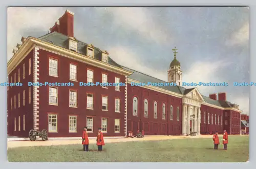 R811435 Chelsea. Royal Hospital. Nordfront. Die Kapelle. R. A. Postkarten. Londo