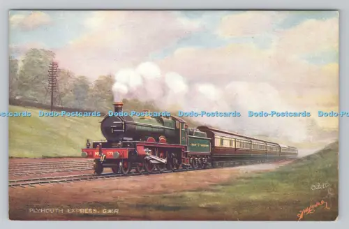 R807662 Plymouth Express G. W. R. Tuck. London County Council Prämienkarte