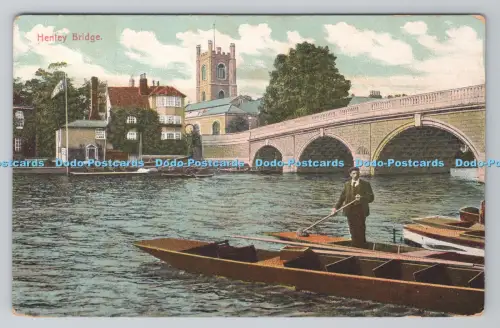 R806075 Henley Bridge. Postkarte