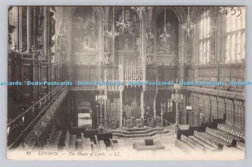 R809401 London. The House of Lords. LL. 21