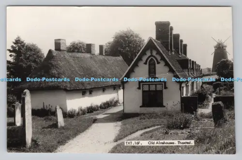 R809442 Thaxted. Alte Almenhäuser. Serie Frith. PM. Halstead. Essex. 1969