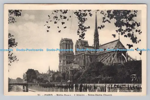 R811498 Paris. Kirche Notre Dame. A. Leconte