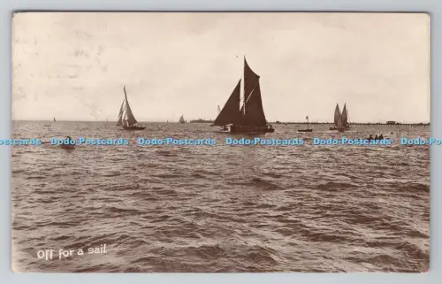 R806133 Aus für ein Segel. Davidson Bros. London. New York