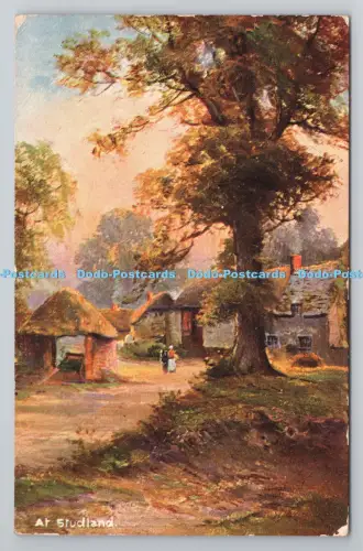 R806136 bei Studland. S. Hildesheimer. London. Manchester. Dorsetshire Views Seri