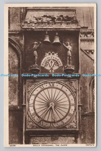 R807728 Wells Cathedral. Die Uhr. F. Frith. Reigate