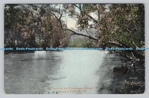 R809449 Blick auf den Süßwasserfluss. Nationalpark. Serie N. S. W. Valentine.