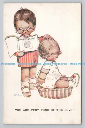 R807731 Sie lieben die Jungen sehr. Serie Valentine. Mabel Lucie Attwell