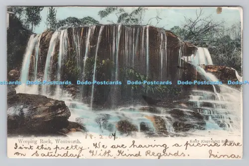 R809452 Wentworth. Weeping Rock. Kerry. Sydney