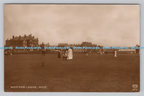 R807739 Hove. Westernrasen. E. A. Schwerdtfeger. London