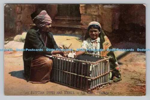 R807740 Ägyptische Typen und Szenen. Eierverkäufer. Jugendlich. LL. 107