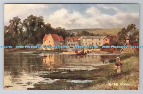 R806149 Ipswich. Stiftmühle. Naturette Bildpostkarten. Die Christchurch Seri