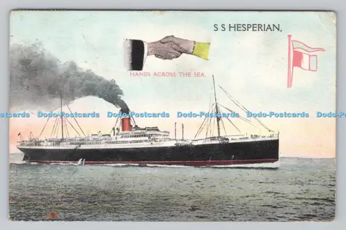 R807744 S.S. Hesperian. Die Art. Glasgow