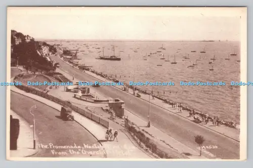 R809472 Westcliff on Sea. Die Promenade. Vom Overclift Hotel. B. B