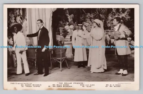 R807757 The Dollar Princess. Mr. Willie Warde. Miss Lily Elsie. Drehfotograf
