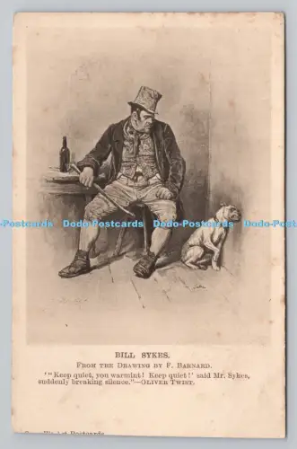 R807767 Bill Sykes. F. Barnard. Postkarte