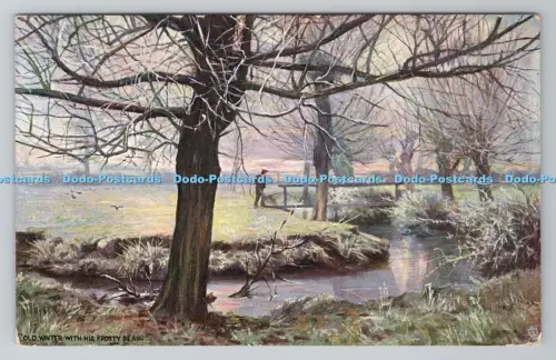 R806177 Alter Winter mit seinem frostigen Bart. Country Charms. stecken. Oilette. 1408