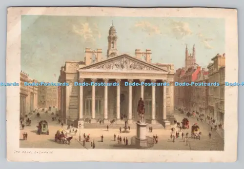 R807777 The Royal Exchange. Schultafel für London