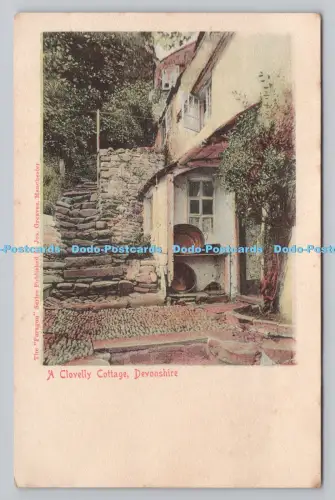 R807778 Devonshire. Ein Clovelly Cottage. Jos. Beinschienen. Manchester. The Paragon Se