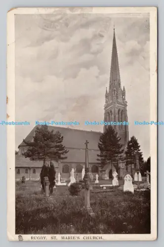 R807782 Rugby. Kirche St. Marie. stecken. Glosso. 5569