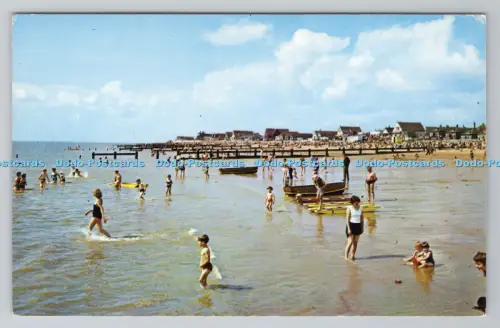 R806194 Jaywick. Der Strand. Gedruckt in Großbritannien