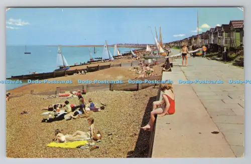 R806196 Tankerton. Der Strand. Gedruckt in Großbritannien