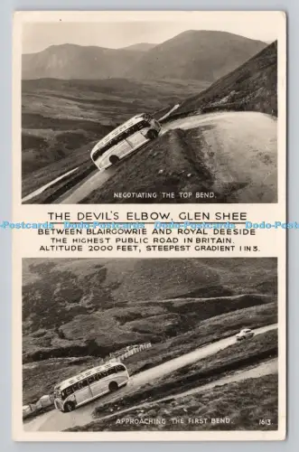 R807788 Glen Shee. Der Teufelsellenbogen. Verhandeln der oberen Biegung. J. B. Weiß. Dunde