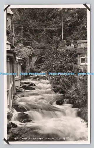 R807791 West Lyn River von der Lynmouth Street. E. J. Pedder. RP
