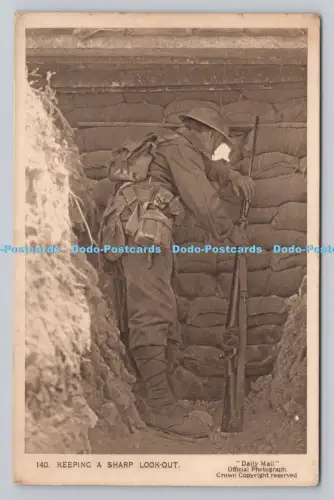 R807793 einen scharfen Blick behalten. Tägliche Post. Krone. Serie. 18. Nr. 140