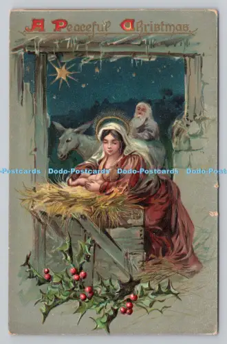 R807798 A Peaceful Christmas. Frau und Baby. stecken. Serie. Nr. 102