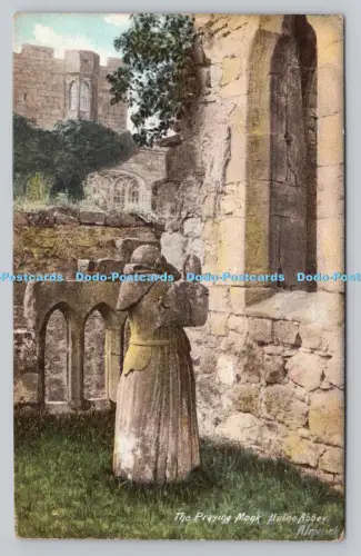 R807827 Alnwick. Hulne Abbey. Der betende Mönch. Die Schraubenschlüssel-Serie. Nr. 11615