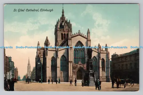 R809572 Edinburgh. Kathedrale St. Giles. Valentine Serie