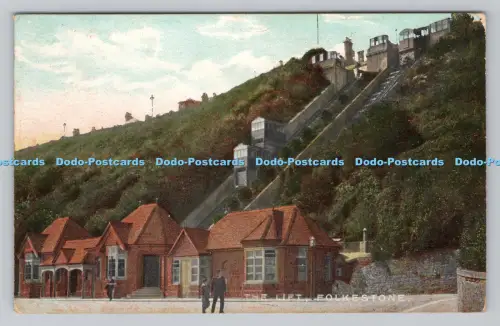 R807871 Folkestone. Der Lift. 1907
