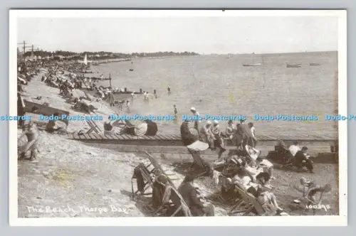 R807875 Thorpe Bay. Der Strand. B. P. Leigh. Essex