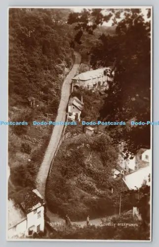 R809599 Clovelly Steepways. G. Reilly. Kunstläden. RP