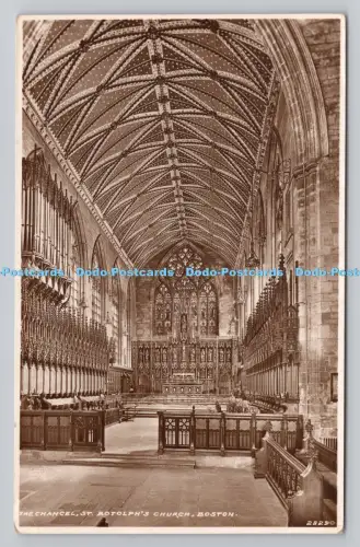R807951 Boston. Kirche St. Botolph. Der Chor. RP. 1928