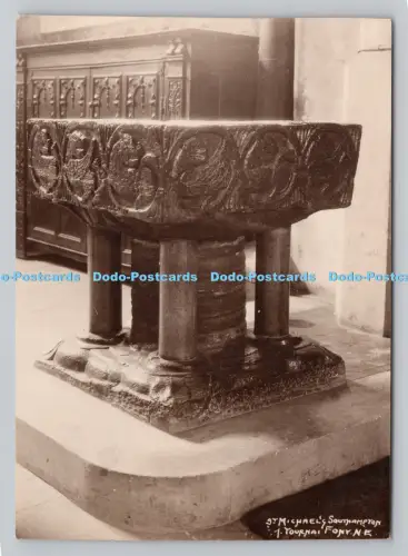 R807952 Southampton. St. Michael. Yournal. Schriftart. W.A. Rufen Sie