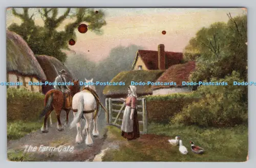 R809771 Das Hoftor. J. W. B. London. Handelsserie. Nr. 310