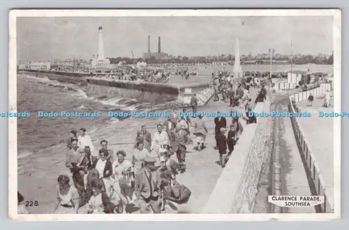 R808052 Southsea. Clarence Parade. Hayling Island Fotografie. Langstone Serie