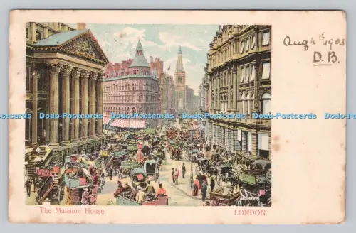 R808055 London. Das Herrenhaus. Serie Woodbury. Nr. 363. 1903