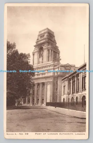 R809782 London. Port of London Authority. Serie A. Nr. 39. St. Pauls Hospital C