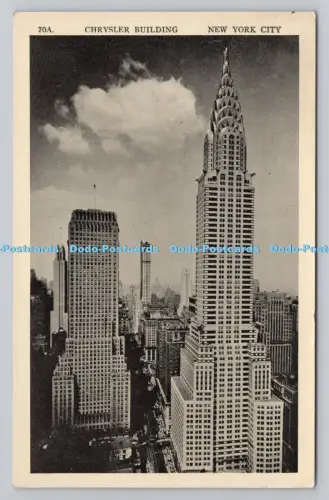 R808071 New York City. Chrysler Building. Manhattan Postkarte